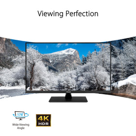 ASUS VP327Q HDR-10 with 99% sRGB delivers lifelike color for editing and media viewing