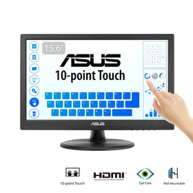 ASUS VT168HR black design suitable for any workspace
