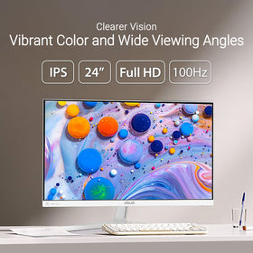 ASUS VU249HFI-W 100 Hz SmoothMotion reduces motion blur