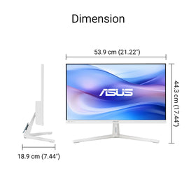 ASUS VU249HFI-W VESA compatible for wall mounting