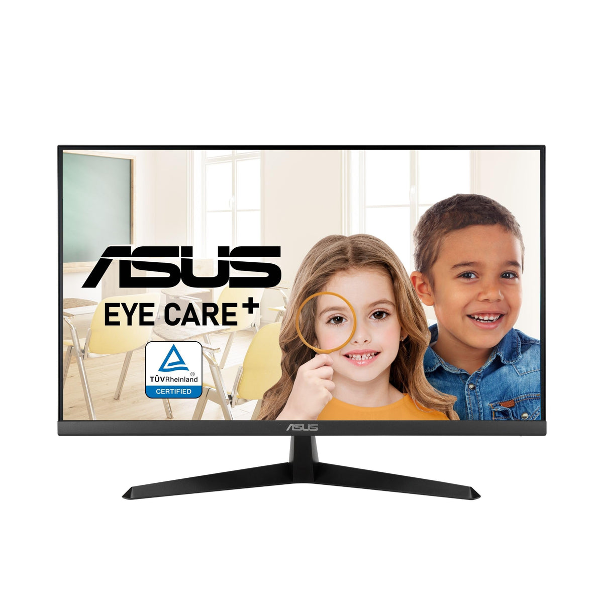 ASUS VY27UQ IPS panel close up reveals vibrant colors with wide angles