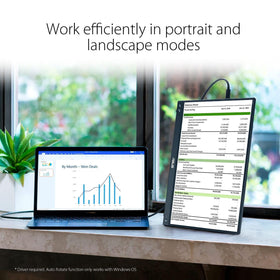 ASUS ZenScreen MB16ACV anti-glare surface for clear viewing in bright environments