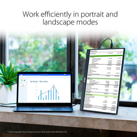 ASUS ZenScreen MB16ACVR anti-glare IPS panel for comfortable viewing in different lighting