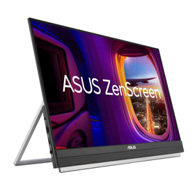 ASUS ZenScreen MB229CF three-year warranty badge