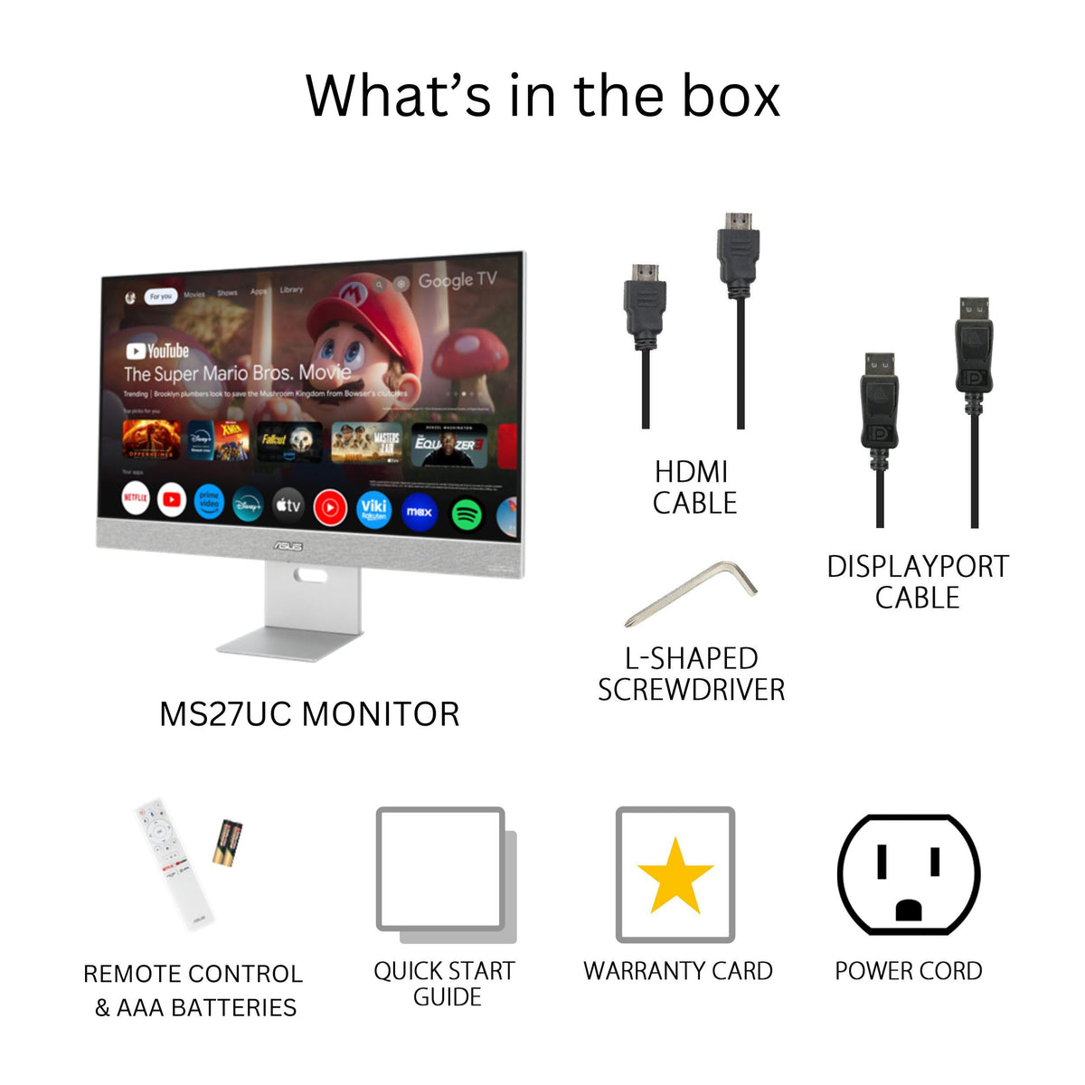 MS27UC streaming app interface enables multi-platform live streaming from the desk.
