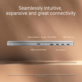 ASUS ZenScreen Duo OLED achieves Delta-E under 2 color accuracy