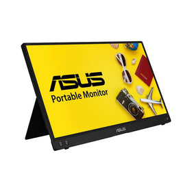 ASUS ZenScreen MB16ACV kickstand for quick landscape or portrait setup
