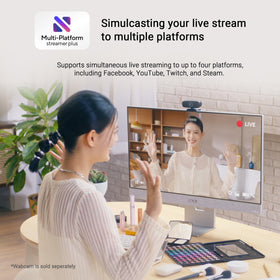 ASUS ZenScreen MS32UC Harman Kardon speakers boost media playback