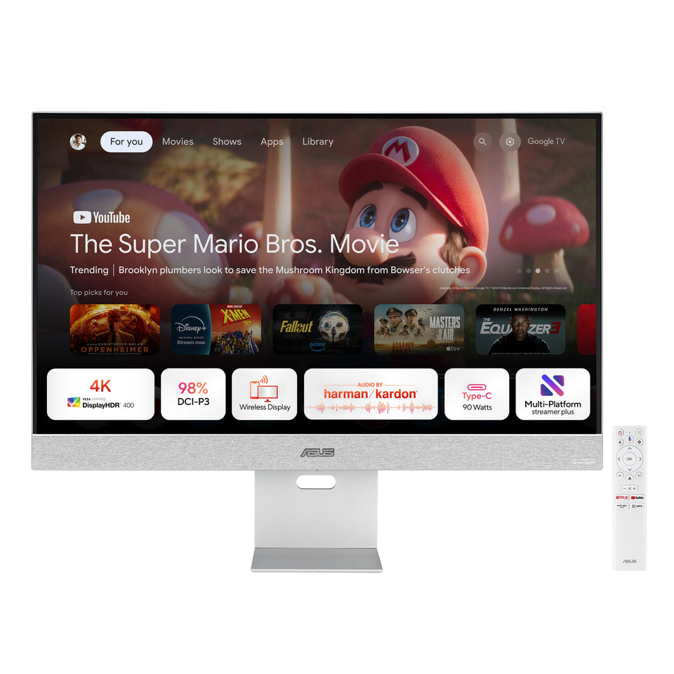 ASUS ZenScreen MS32UC 4K UHD display for crisp work and media viewing