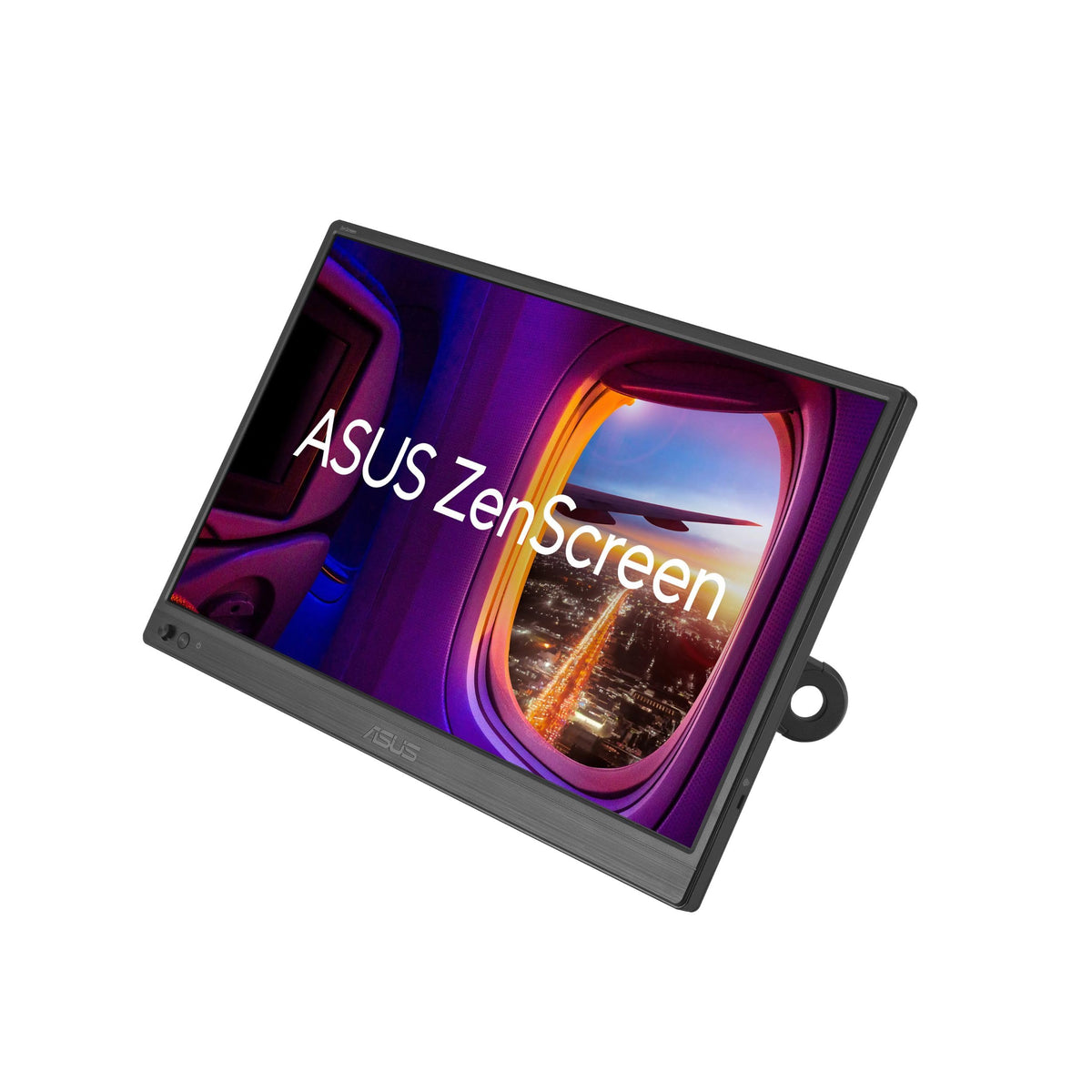 ASUS ZenScreen ultra-slim profile fits in any bag for travel
