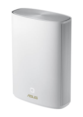 ASUS ZenWiFi AX Hybrid pair providing seamless whole-home coverage with backhaul flexibility