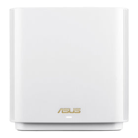 ASUS ZenWiFi XT9 front view for broad living room coverage