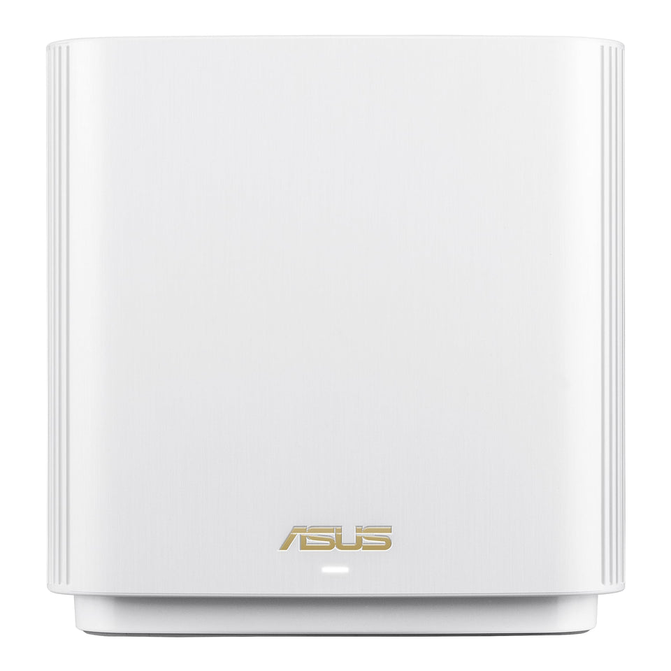 ASUS ZenWiFi XT9 front view for broad living room coverage