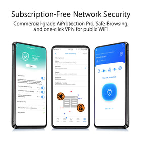 ASUS ZenWiFi XT9 pair on desk demonstrates simple setup