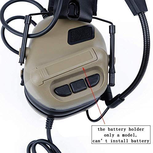 ATAIRSOFT side profile with mounted mic for low-profile comms