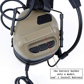 ATAIRSOFT side profile with mounted mic for low-profile comms