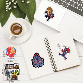 Ataqus comic legends decals featuring bold superhero motifs