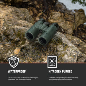 Athlon Optics Forerunner 10x42 birdwatching view with bright, sharp imaging