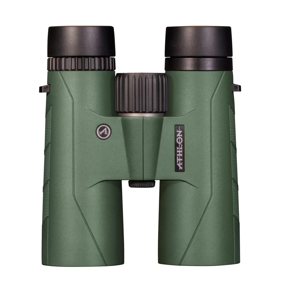 Athlon Optics Forerunner 10x42 close-up eye relief for comfortable long viewing