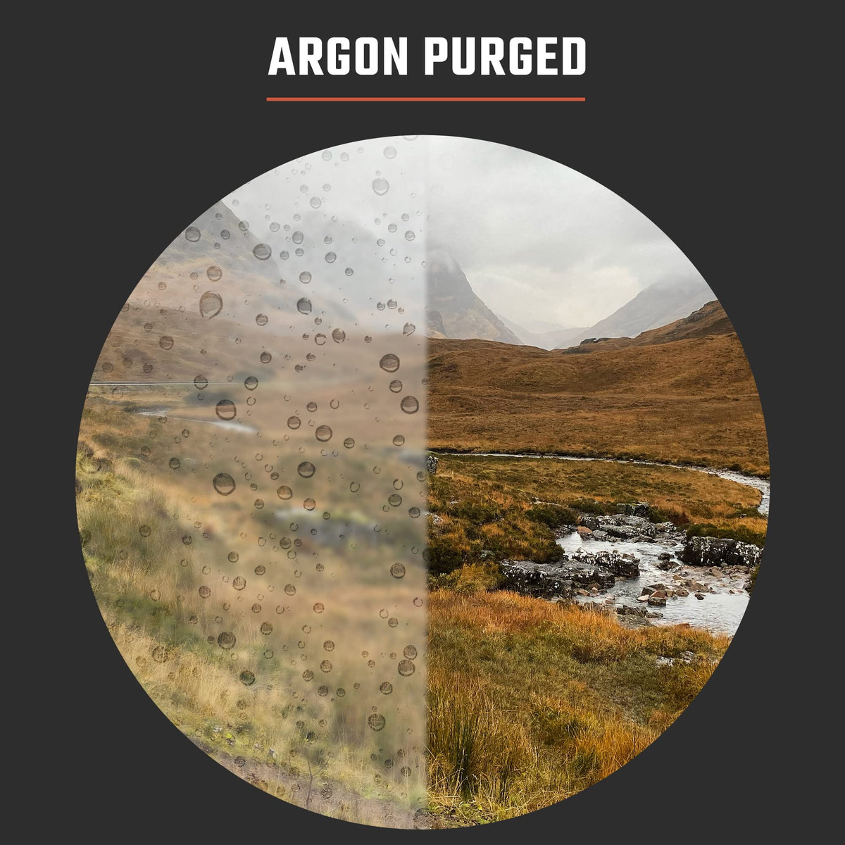 Athlon Optics Midas G2 UHD stays reliable in rain and rough terrain.
