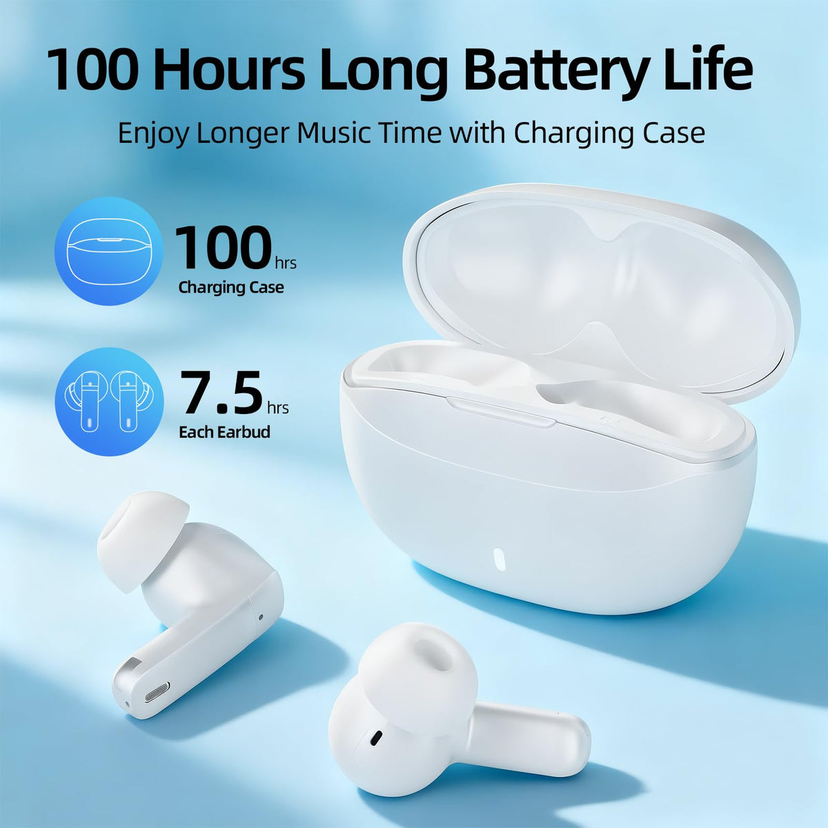 ATHONGL W11 earbuds auto-pairing when case is opened