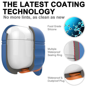 ATIMIRA AirPods 4 case carries with you thanks to a durable clip.