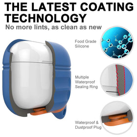 ATIMIRA AirPods Pro 2 case soft-touch silicone for easy pocket fit.