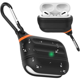 ATIMIRA AirPods Pro 2 case with waterproof silicone cover protects against water and dust during outdoor use