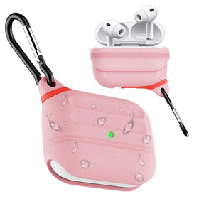 ATIMIRA pink case front view showing full coverage and neat fit for protection