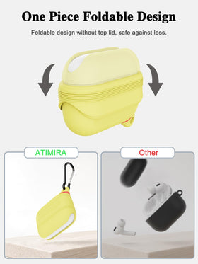 ATIMIRA open case showing charging port access for easy charging benefit