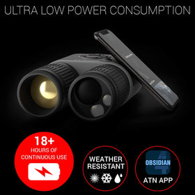 ATN BINOX 4T Wi-Fi connectivity for quick footage sharing.