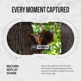 ATN Binox 6 Dual SharpIR AI enhances edge clarity and contrast.