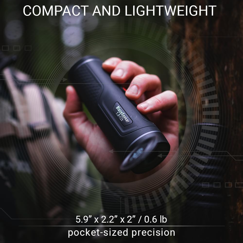 ATN BlazeSeeker-207 Wi-Fi app connectivity enables quick sharing and control.