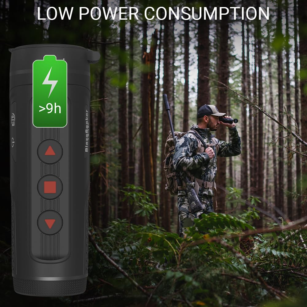 ATN BlazeSeeker-210 video recording captures thermal footage in the field.