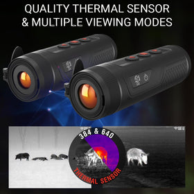 ATN BlazeTrek-319 color palettes offer adaptable contrast for diverse conditions.