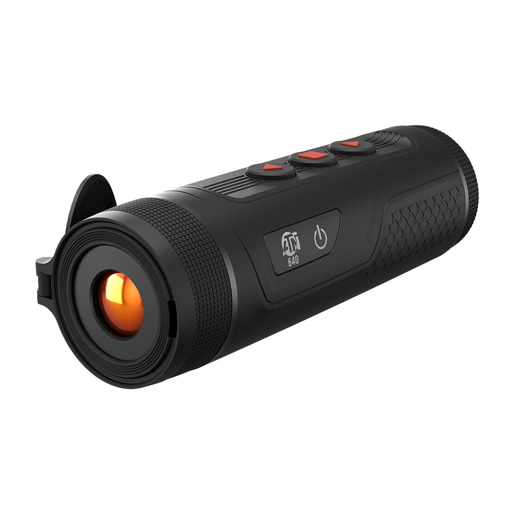 ATN BlazeTrek-619 thermal imager delivers crisp 640x512 visuals for wildlife observation in low light.