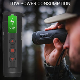 ATN BlazeTrek-619 Wi-Fi connectivity enables quick transfer and smartphone control.