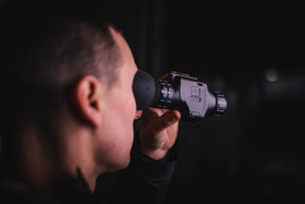 ATN Odin LT mounting options support helmet or head-mounted viewing.