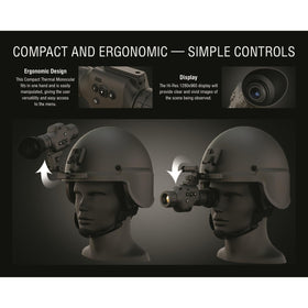 ATN Odin LT wearable-view monocular for long sessions.