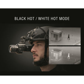 ATN Odin LT White Hot and Black Hot palettes enhance heat contrast.