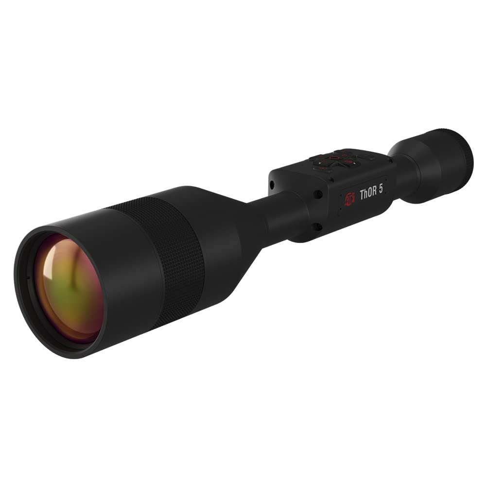 ATN Thor 5 with ultra-sensitive Gen 5 sensor for crisp target detail in low light.