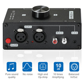 AtNeDcVh interior board with NE5532 op amps, low-noise audio gain advantage
