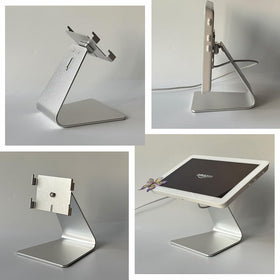 ATOPHK Ech_ooo Hub stand used on kitchen counter for recipe viewing