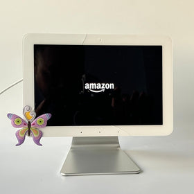 ATOPHK Ech_ooo Hub stand placed in living room for media and calls