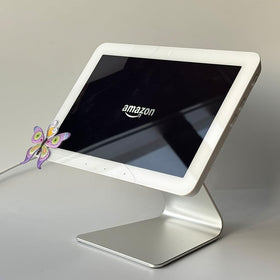 ATOPHK Ech_ooo Hub stand shows 360° tilt angle in a modern kitchen setup