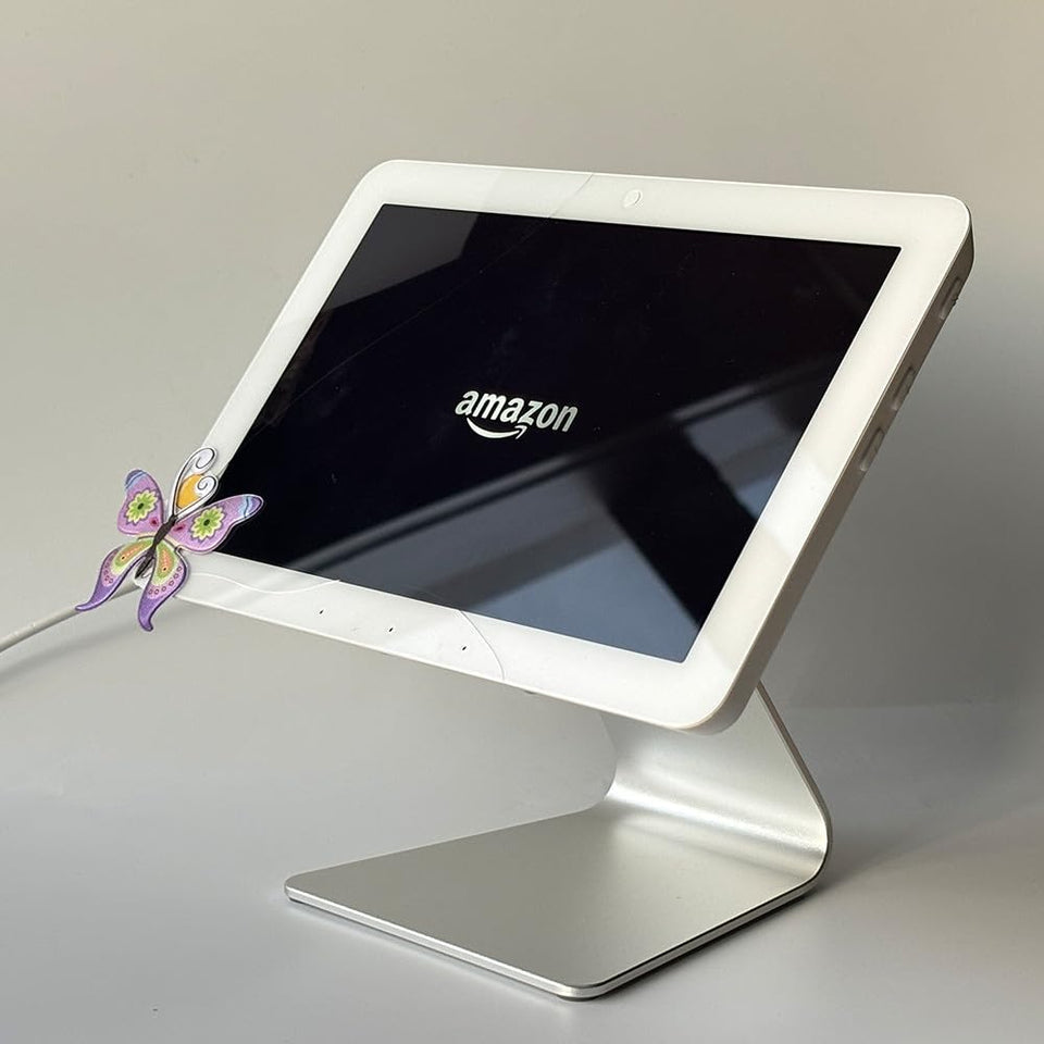 ATOPHK Ech_ooo Hub stand shows 360° tilt angle in a modern kitchen setup