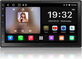ATOTO A5L 7-inch display provides a bright touchscreen for easy in-car control.