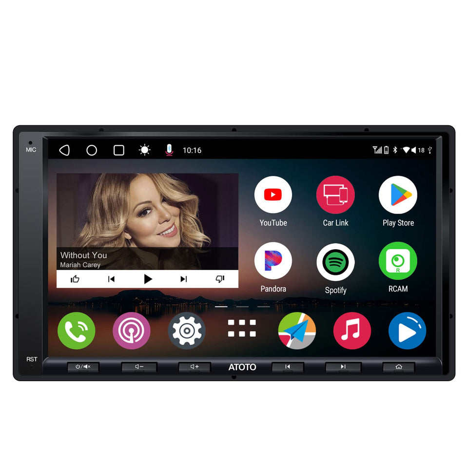 ATOTO A6PF 7-inch touchscreen dashboard for clear daytime viewing