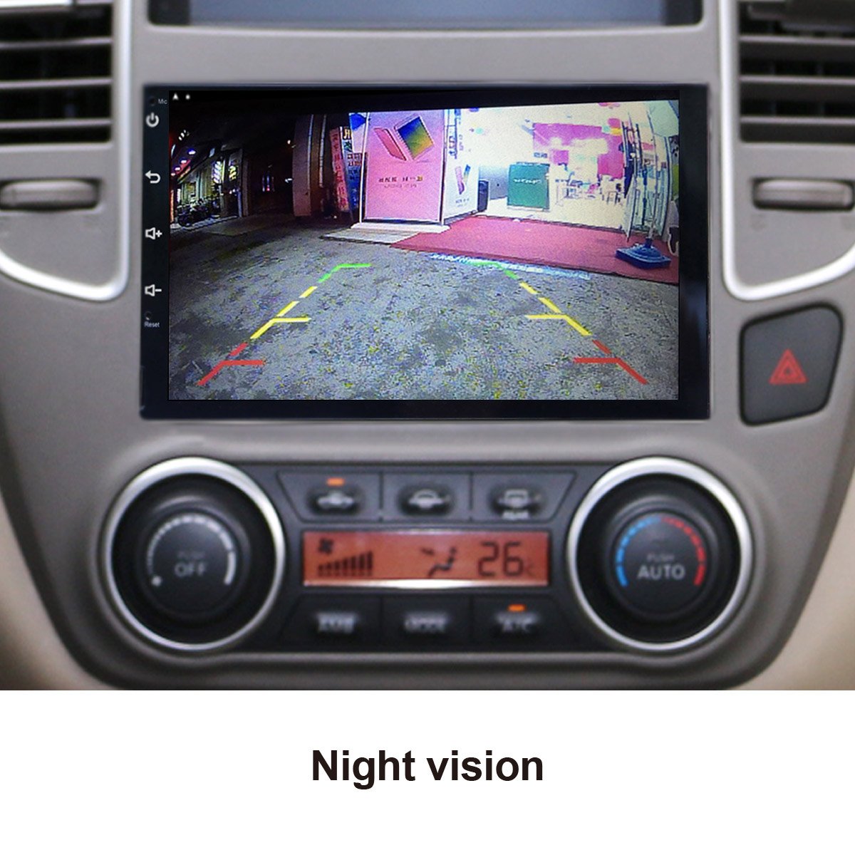 ATOTO AC-4486 plug-and-play installation with RCA outputs and trunk power.