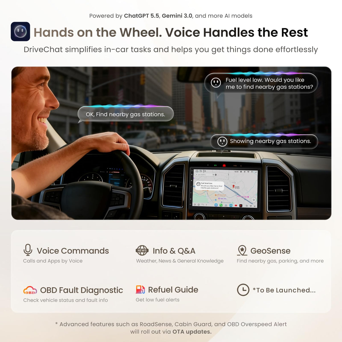ATOTO S8L 4G internet keeps navigation and streaming online on the go